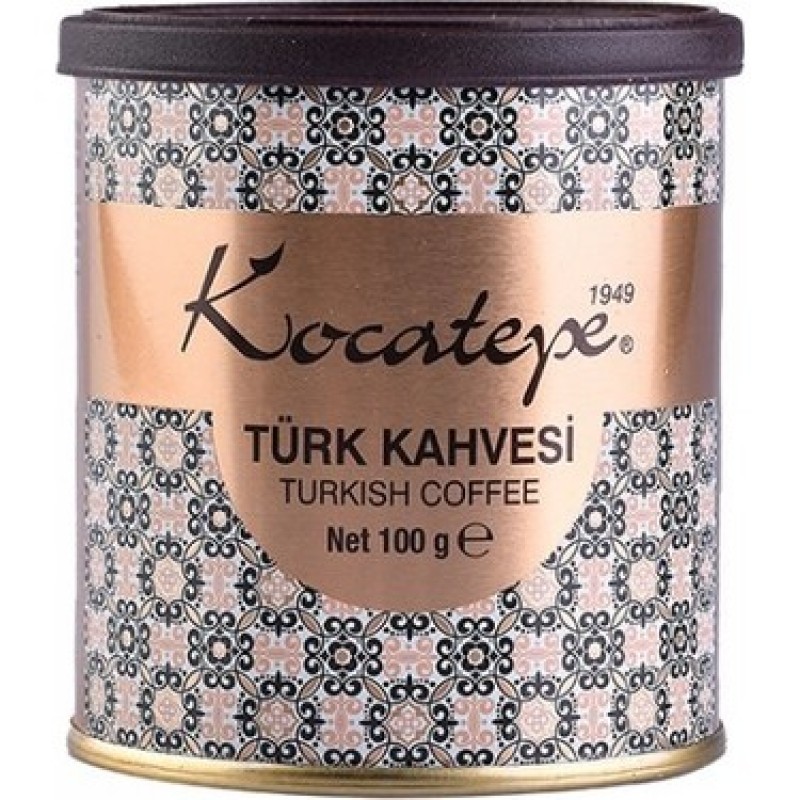 Kocatepe Türk Kahvesi 100gr Teneke