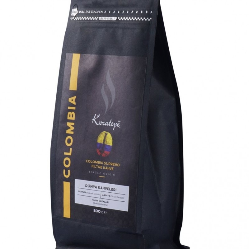 Kocatepe Filtre Colombia 500gr Folyo